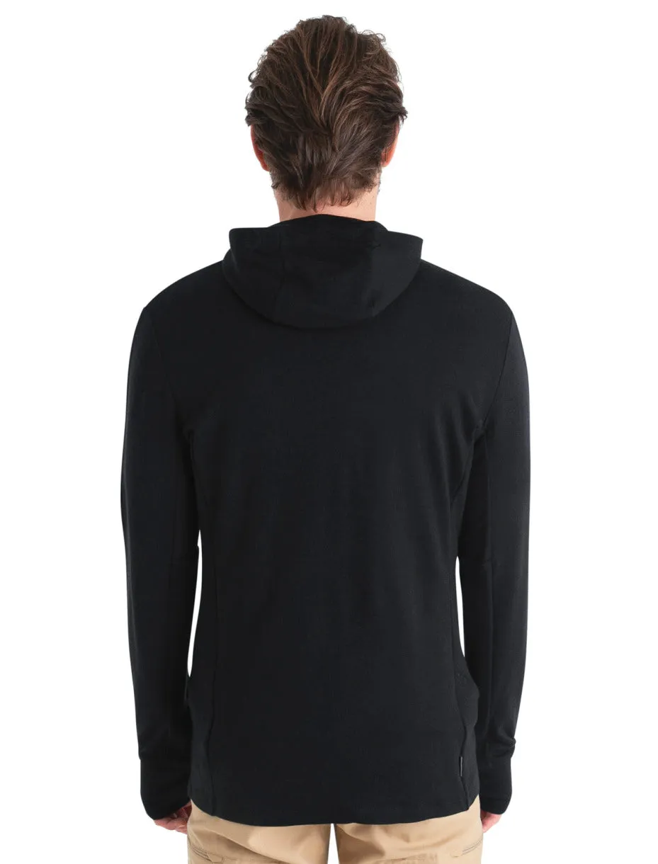 260 Quantum IV LS Zip Hoodie - Black