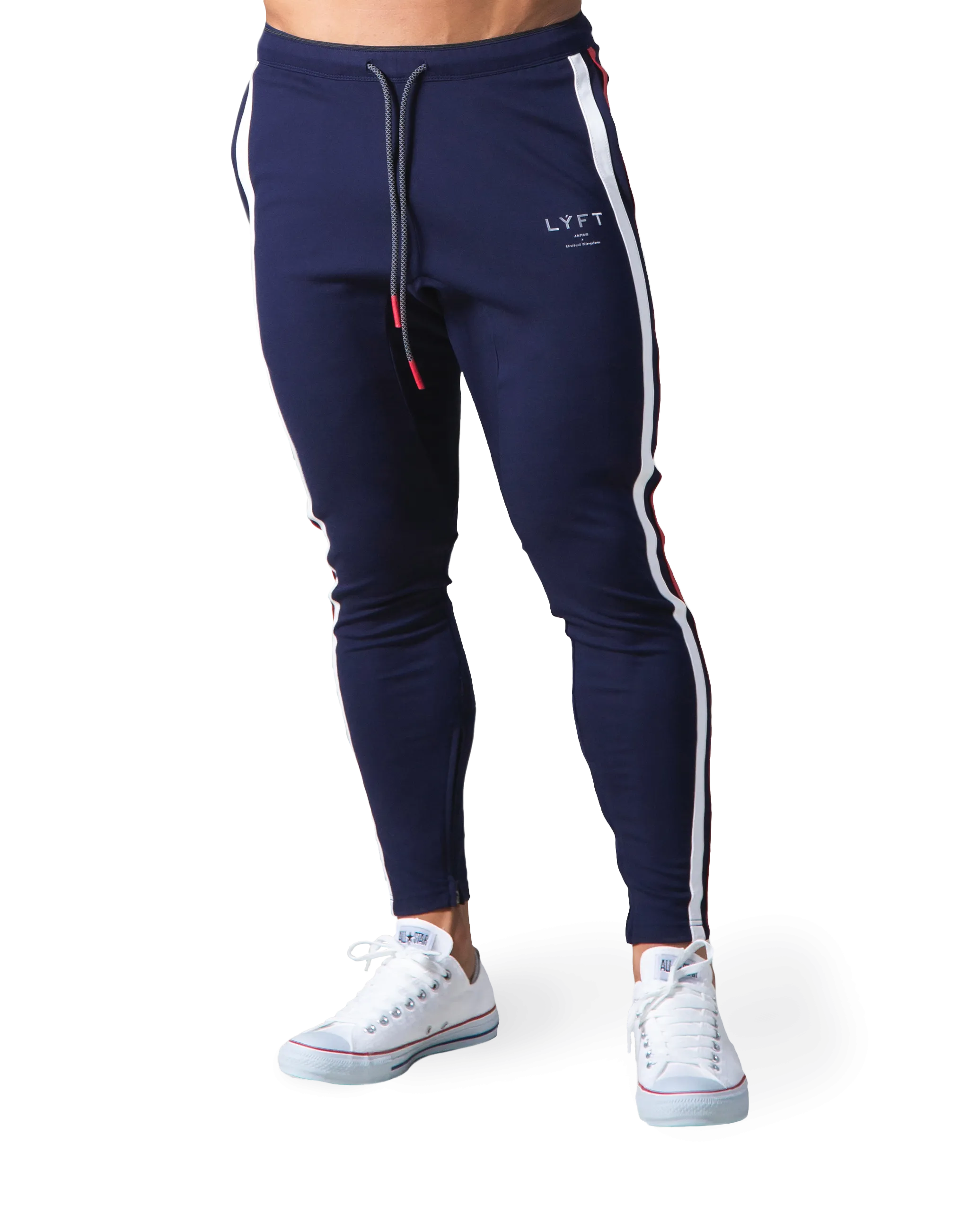 2Way Stretch 2 Line Pants - Navy