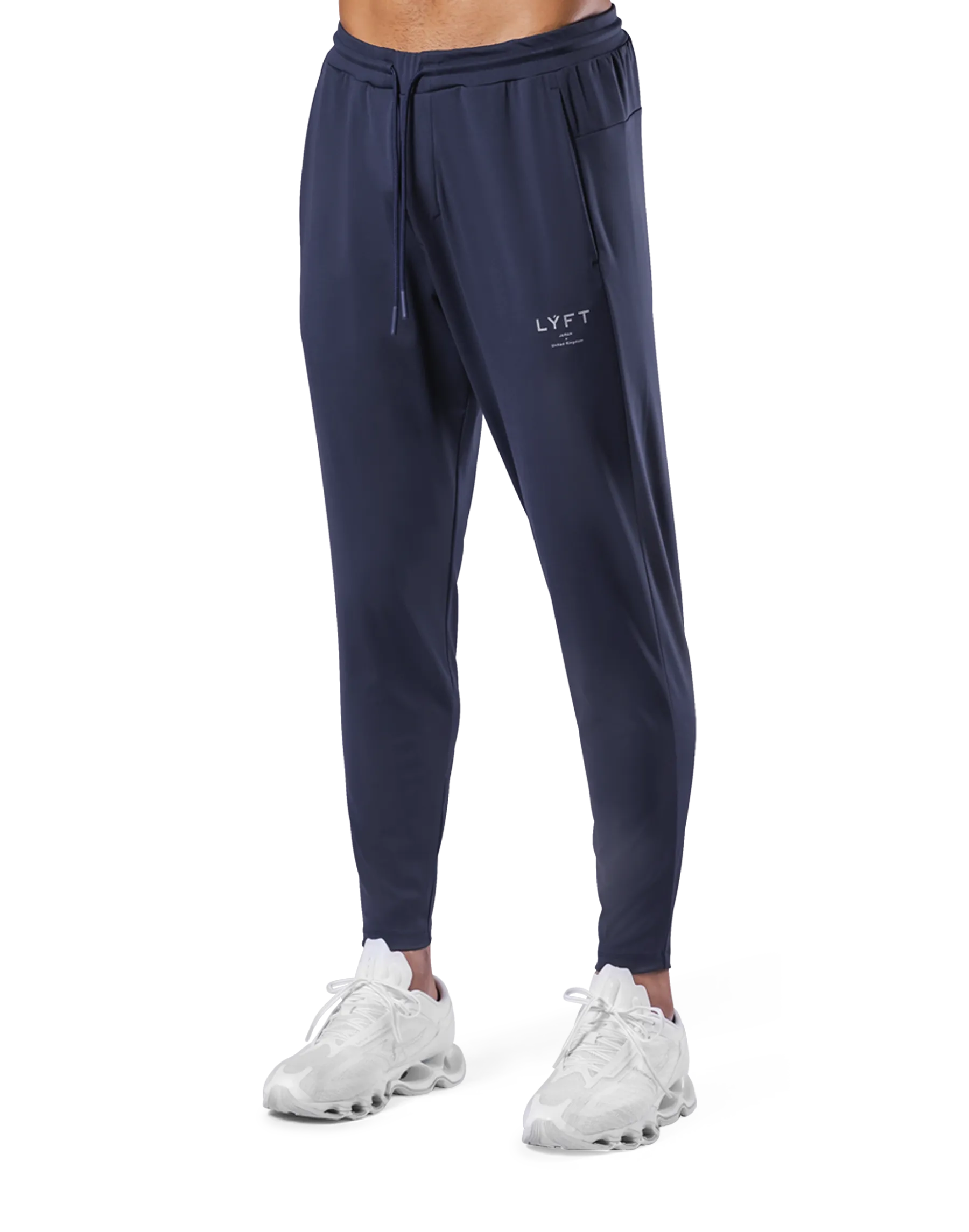 2Way Stretch Tapered Pants - Navy