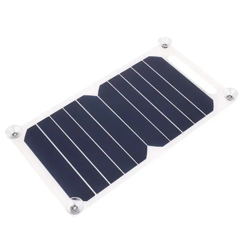 30W Solar Panel with USB Waterproof Outdoor Hiking and Camping Portable Battery Mobile Phone Charging Bank Charging Panel 6.8V