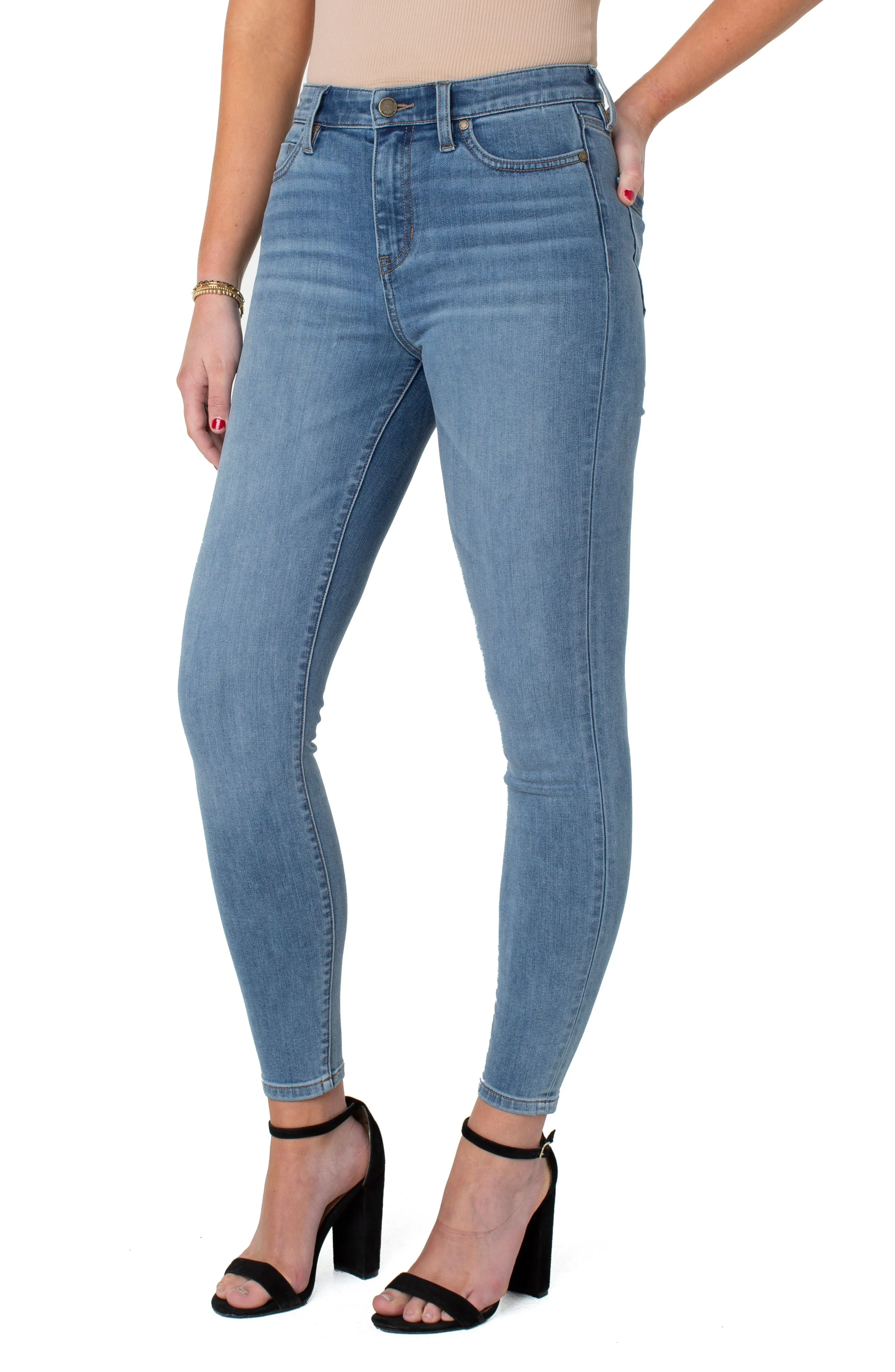 Abby Hi-Rise Ankle Skinny