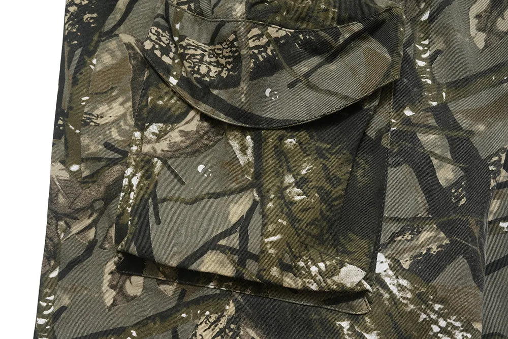 Abstract Painting | Camouflage Shorts