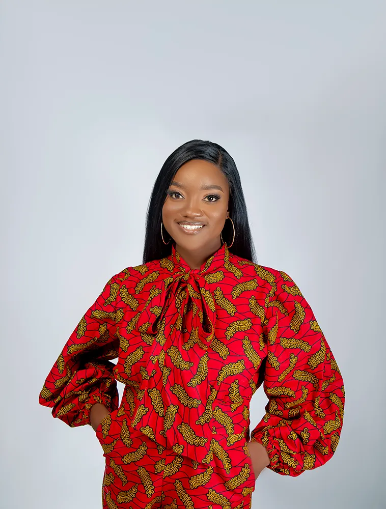 African Print Chioma Balloon sleeve Jumpsuit