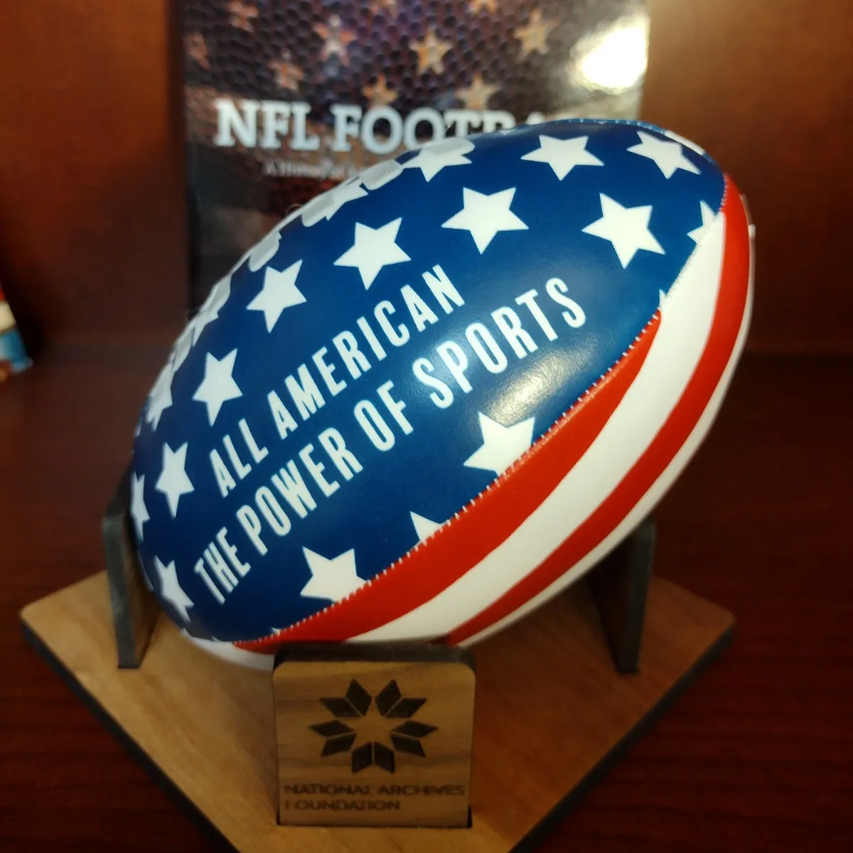 All American - The Power of Sports Squishy Football