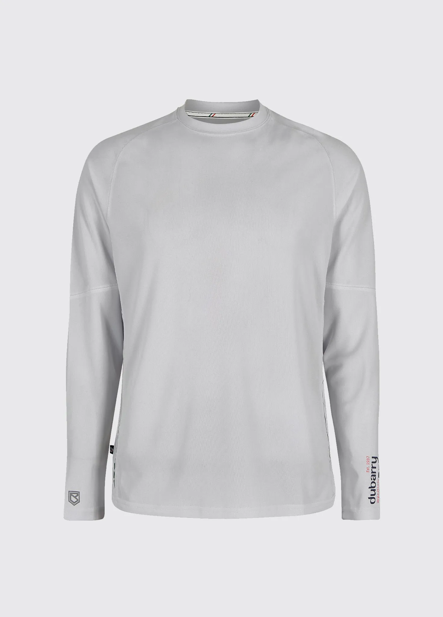 Ancona Mens Long-sleeved t-shirt - Platinum