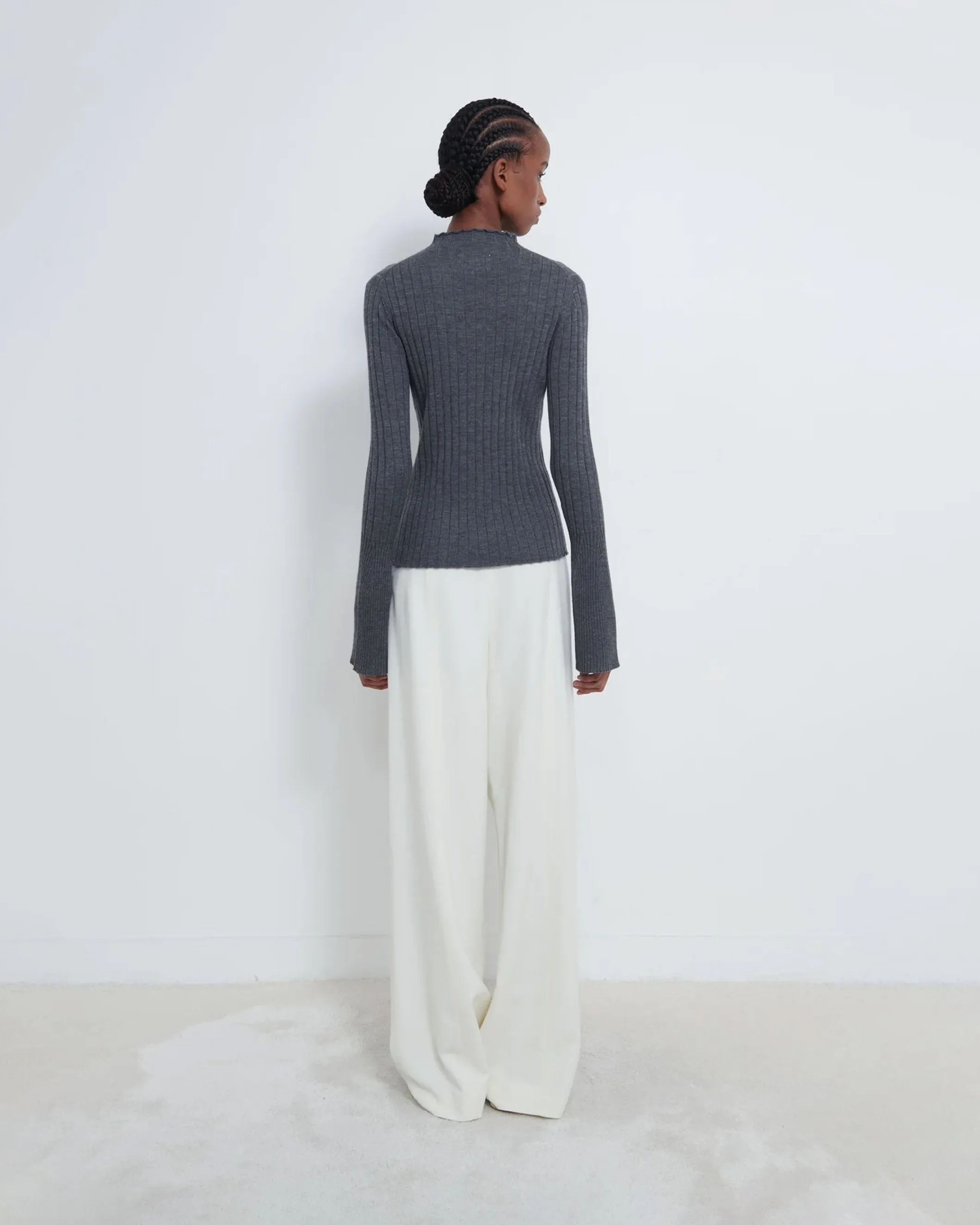 Anda Merino Rib Sweater