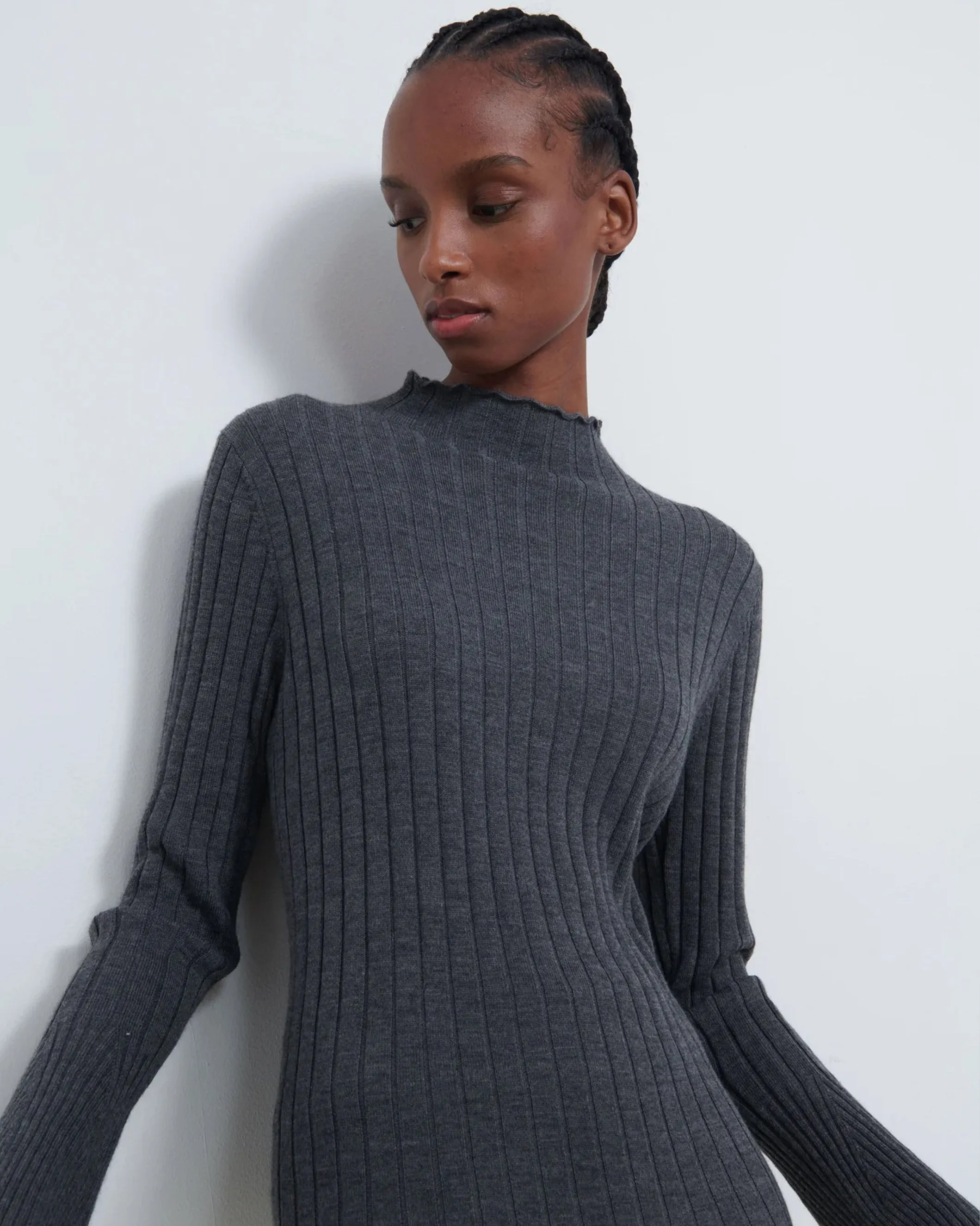 Anda Merino Rib Sweater