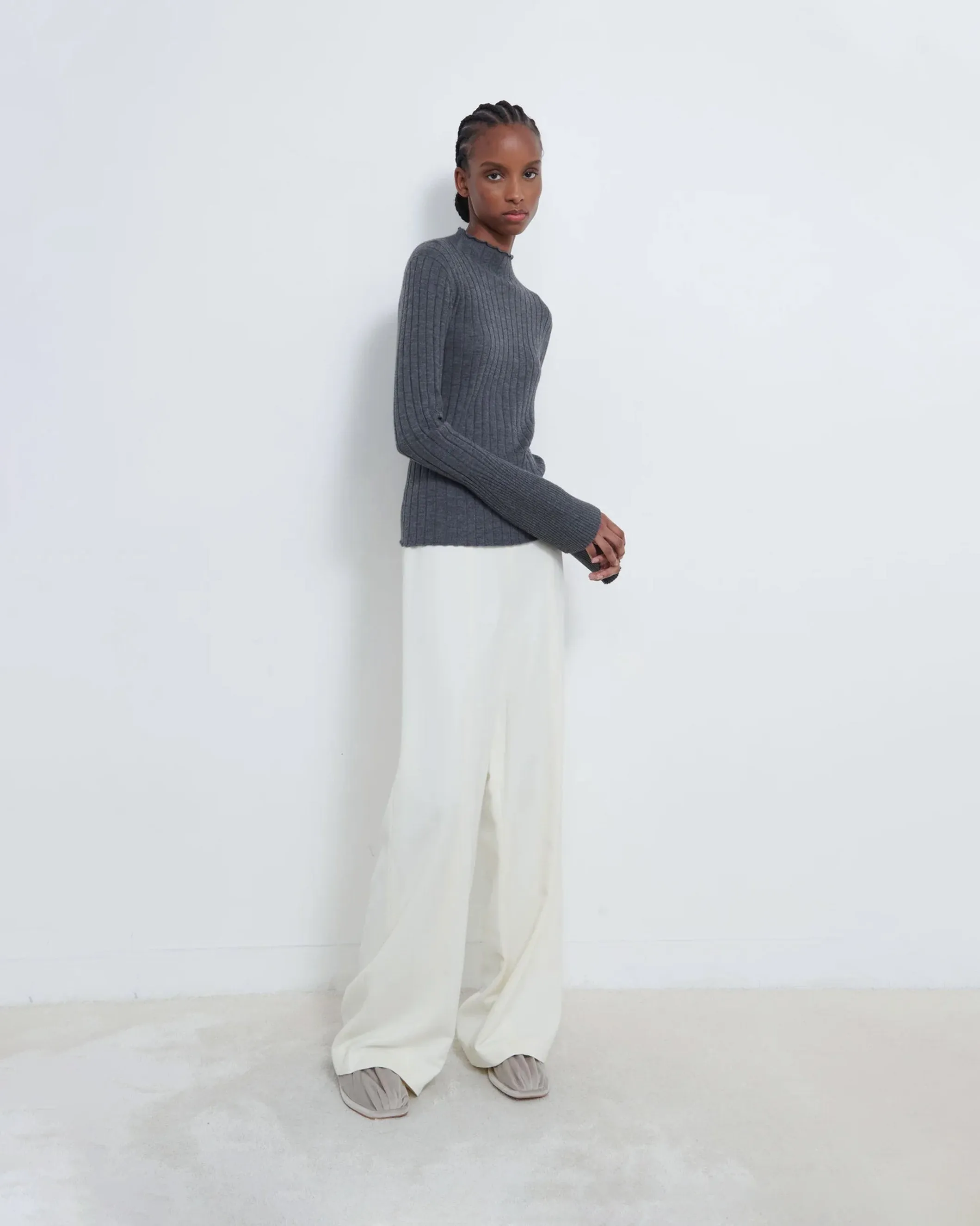 Anda Merino Rib Sweater