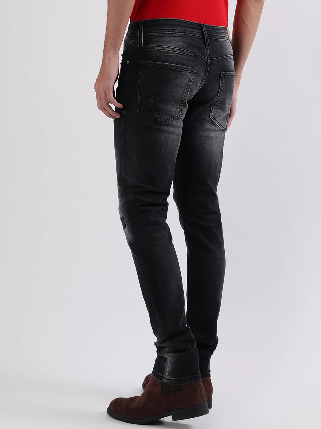 Antony Morato Men Solid Skinny Fit Jeans