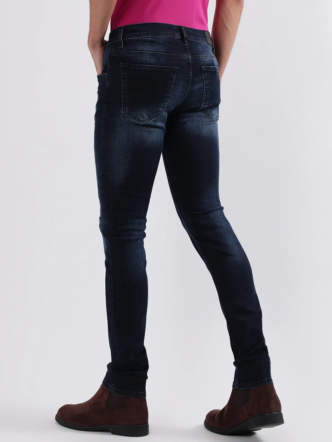 Antony Morato Men Solid Skinny Fit Jeans