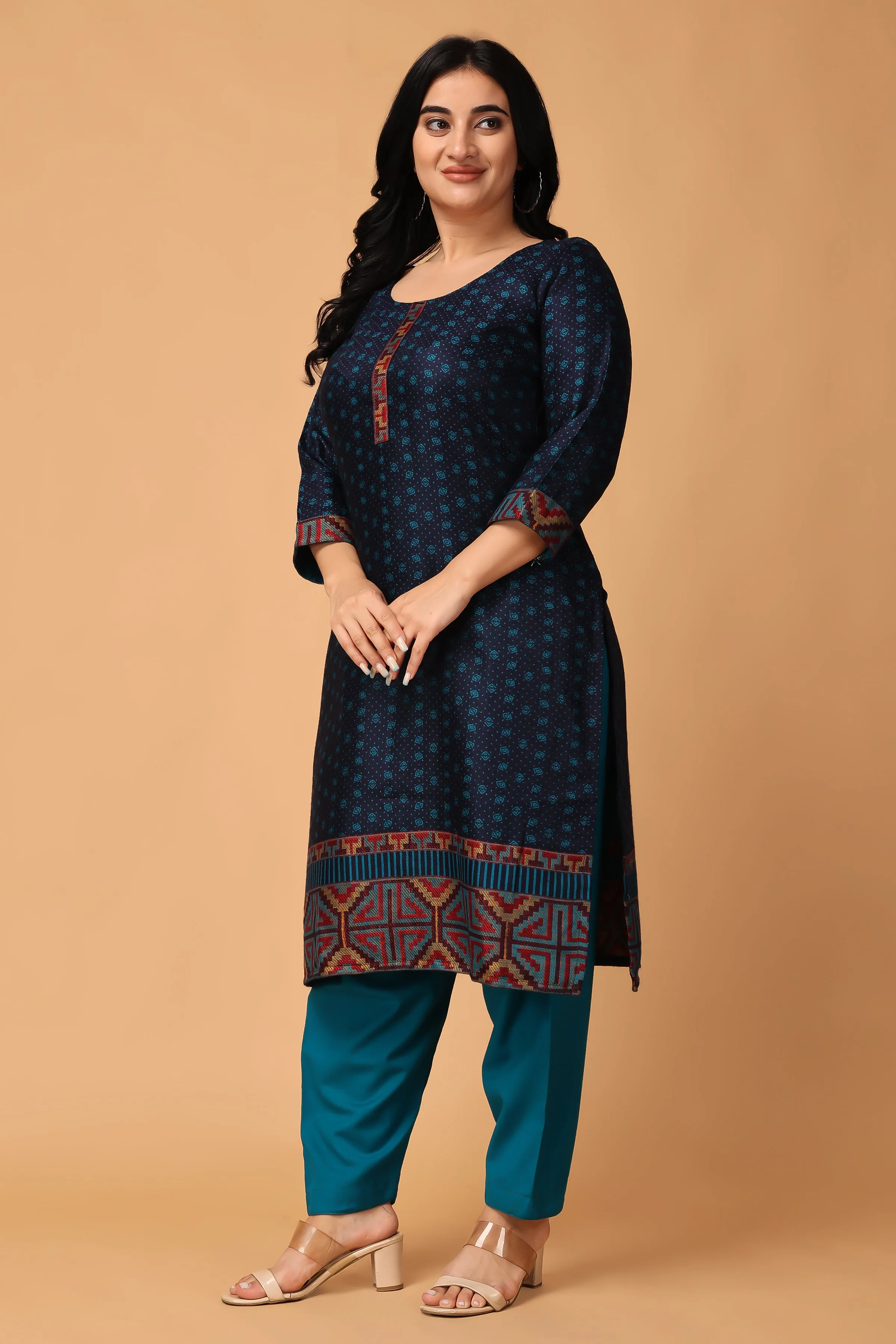 Arctic Aura Woollen Salwar Suit