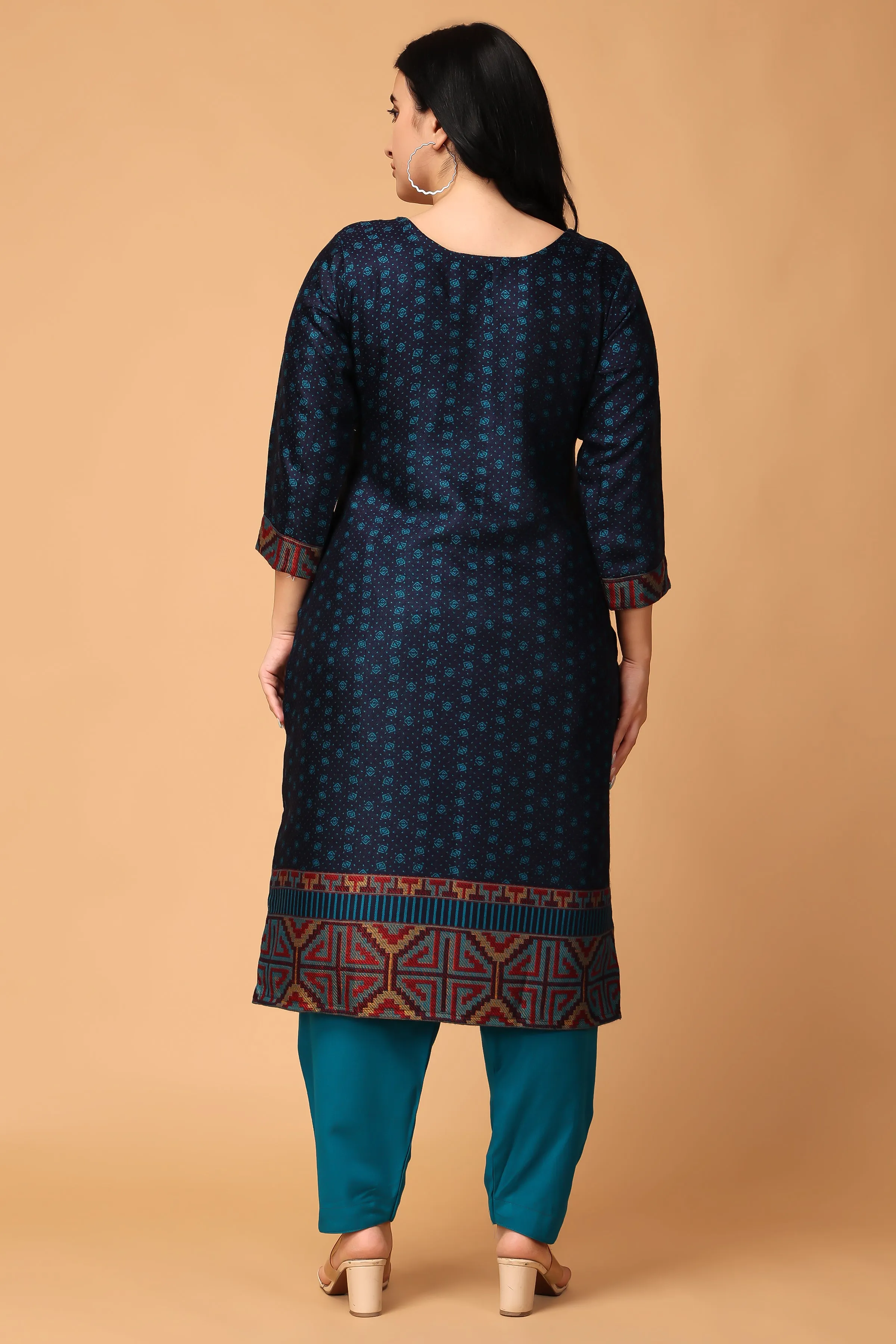 Arctic Aura Woollen Salwar Suit