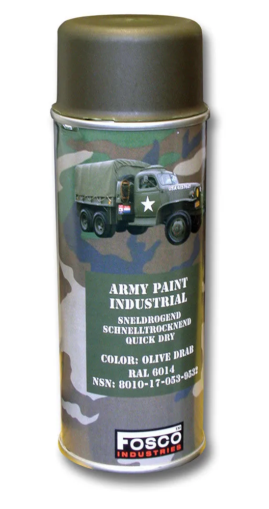 ARMY INDUSTRIAL SPRAY PAINT