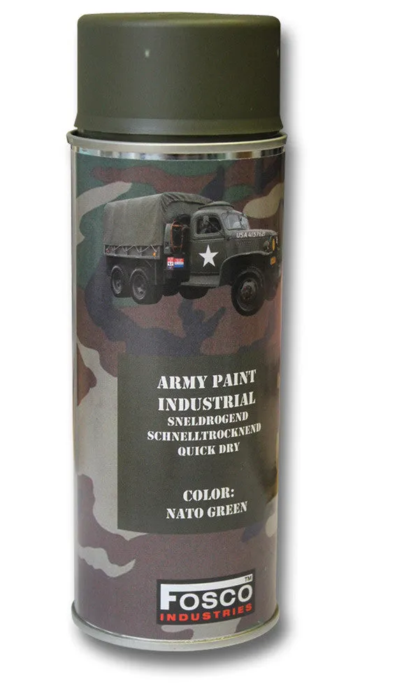 ARMY INDUSTRIAL SPRAY PAINT