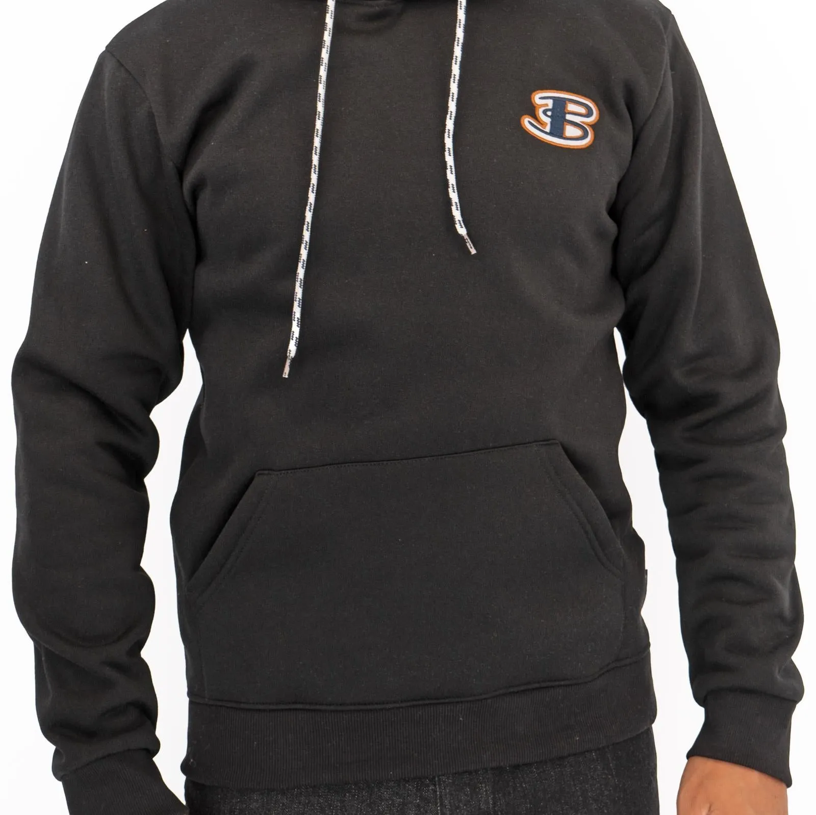 Ben Sherman Mens Logo Hoodie Black