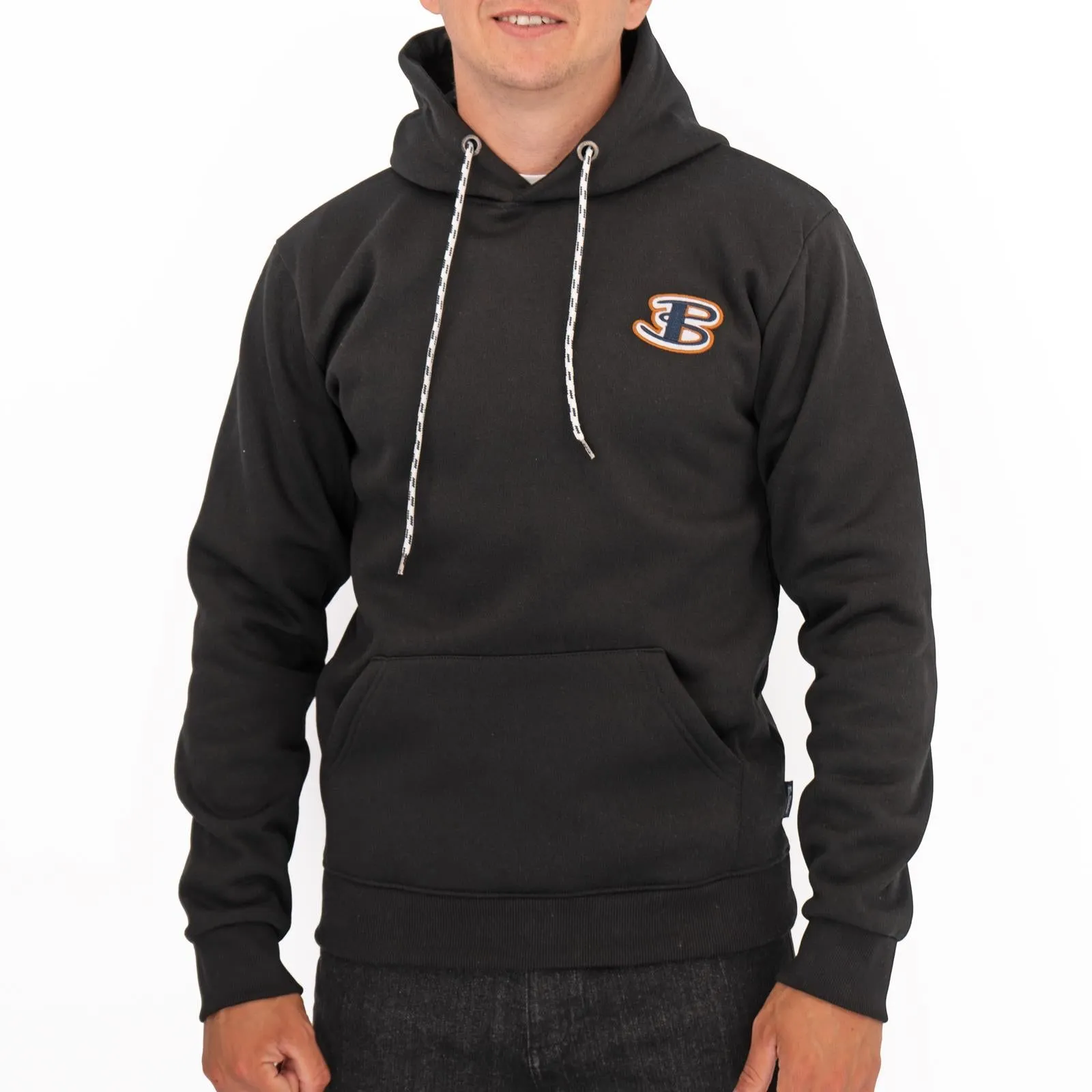 Ben Sherman Mens Logo Hoodie Black