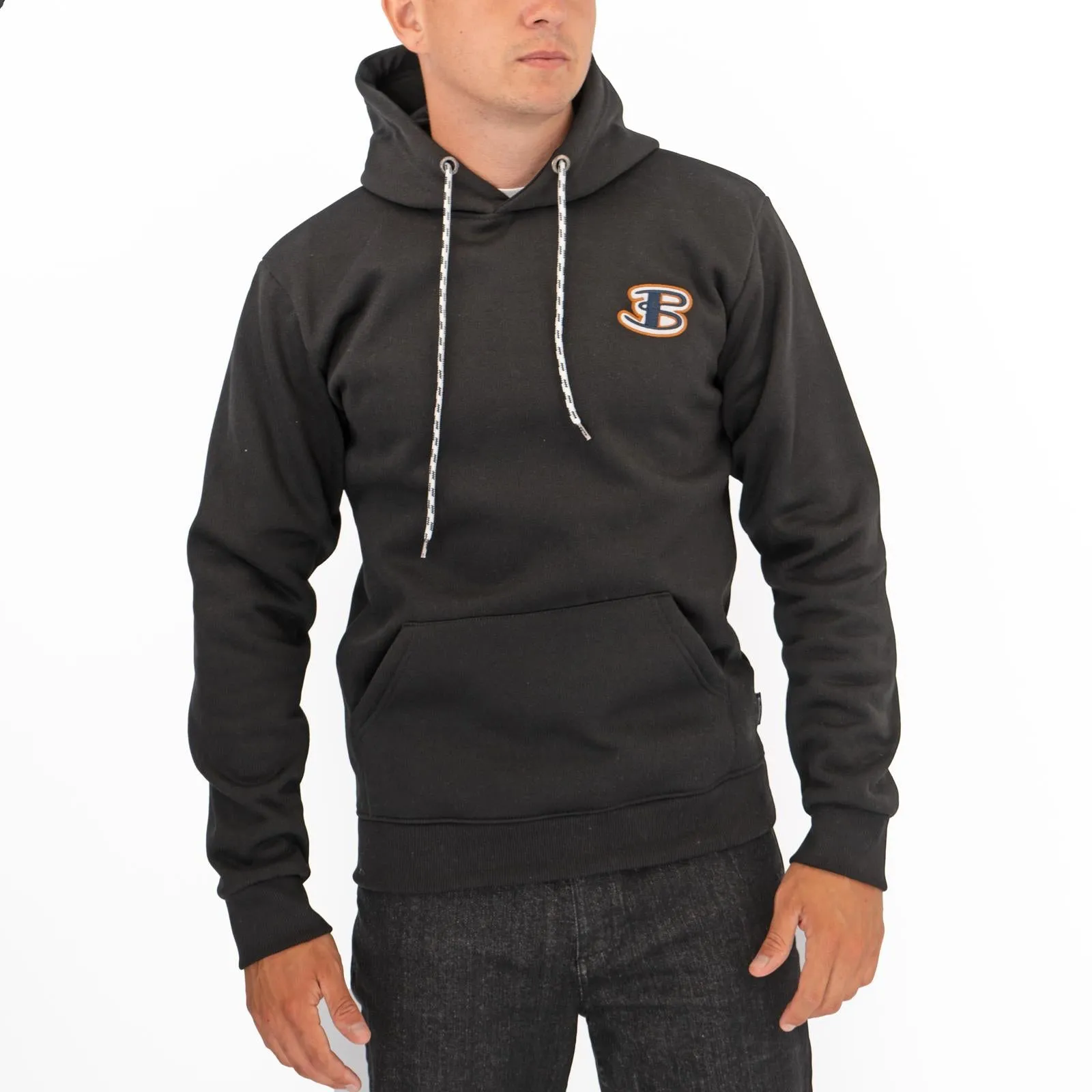 Ben Sherman Mens Logo Hoodie Black