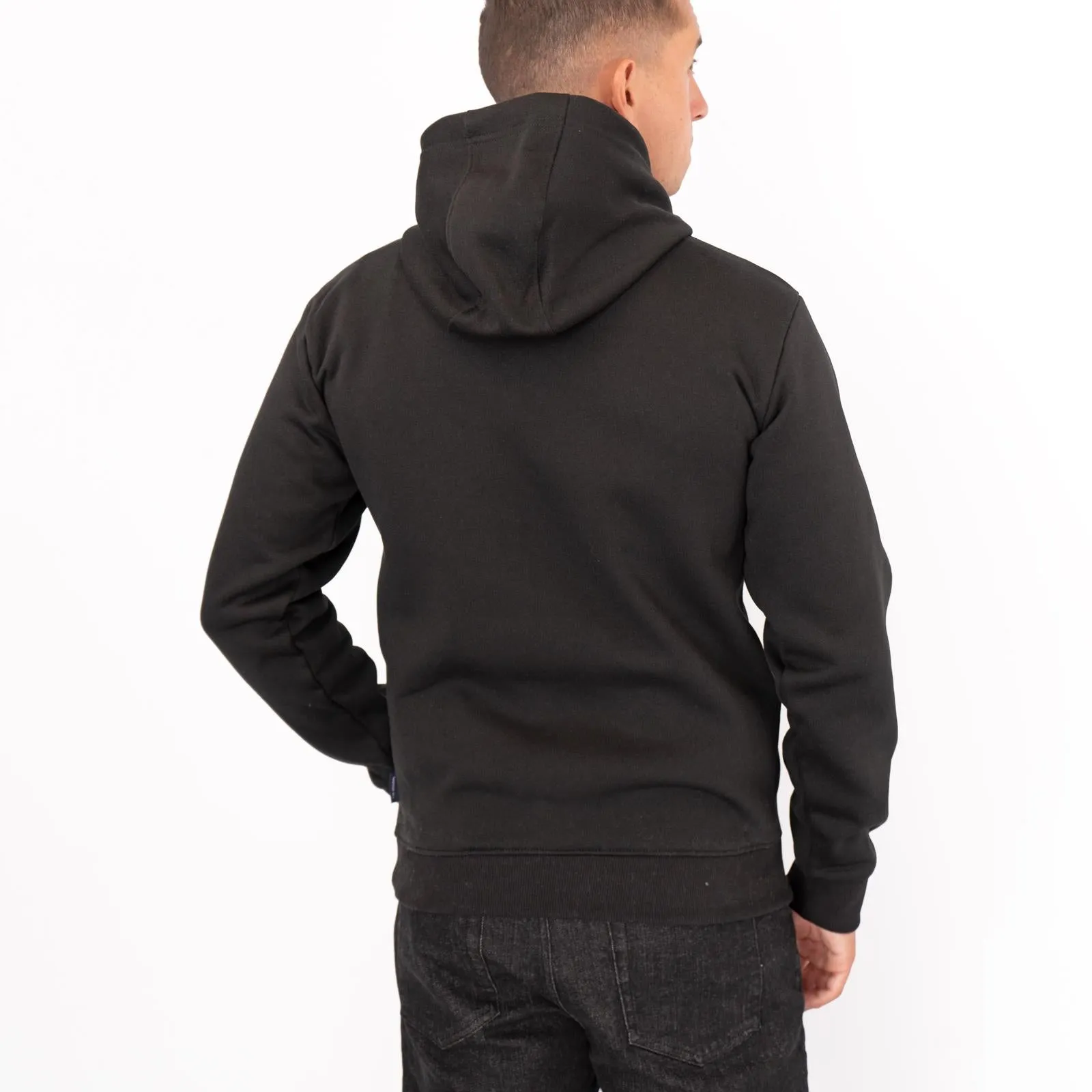 Ben Sherman Mens Logo Hoodie Black