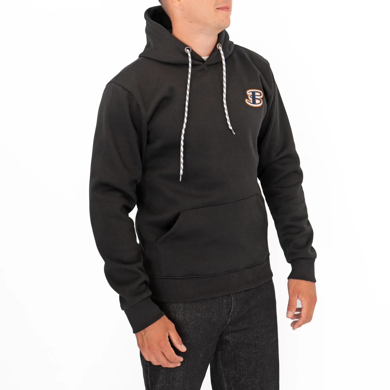 Ben Sherman Mens Logo Hoodie Black