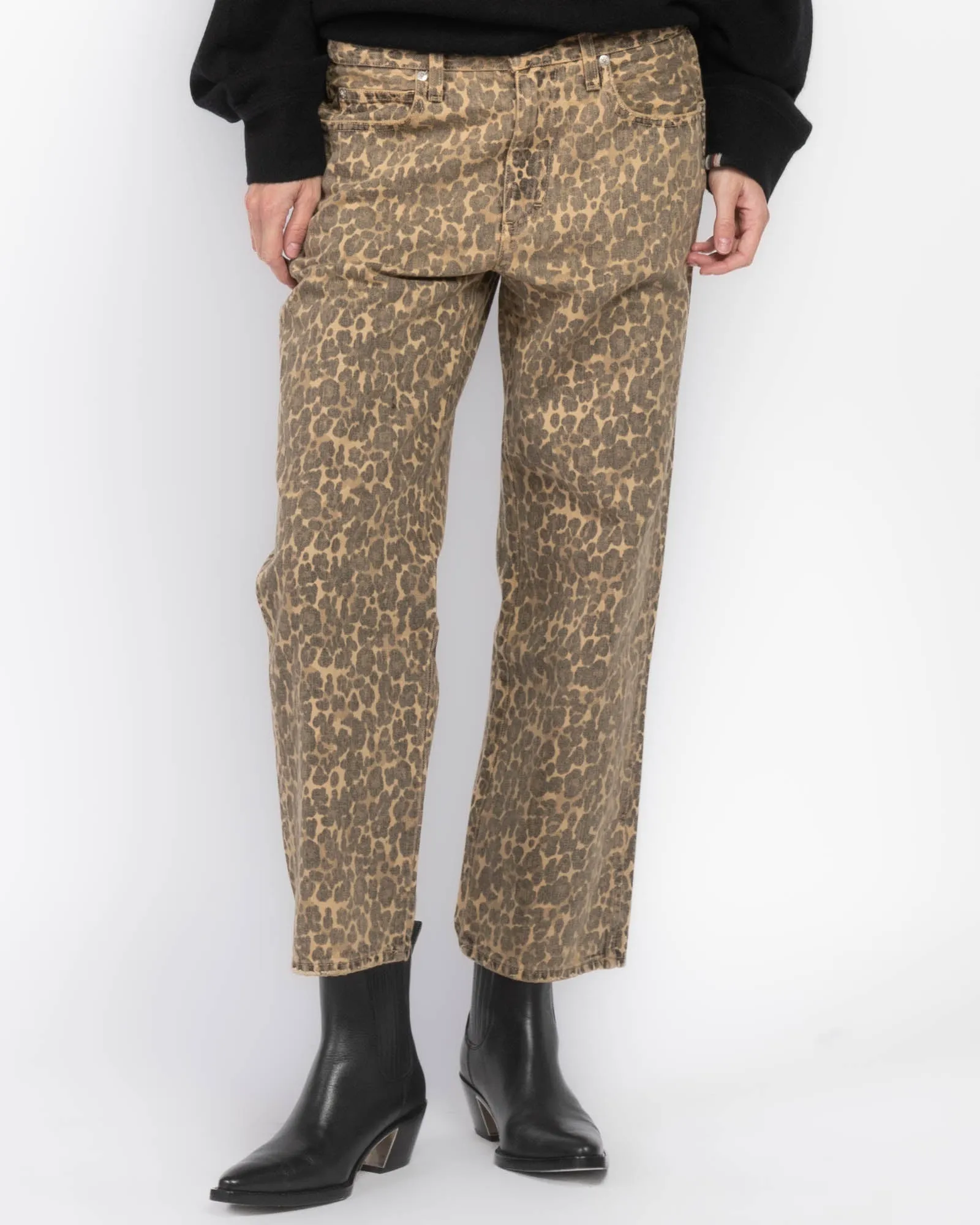 Billie Leopard Jeans