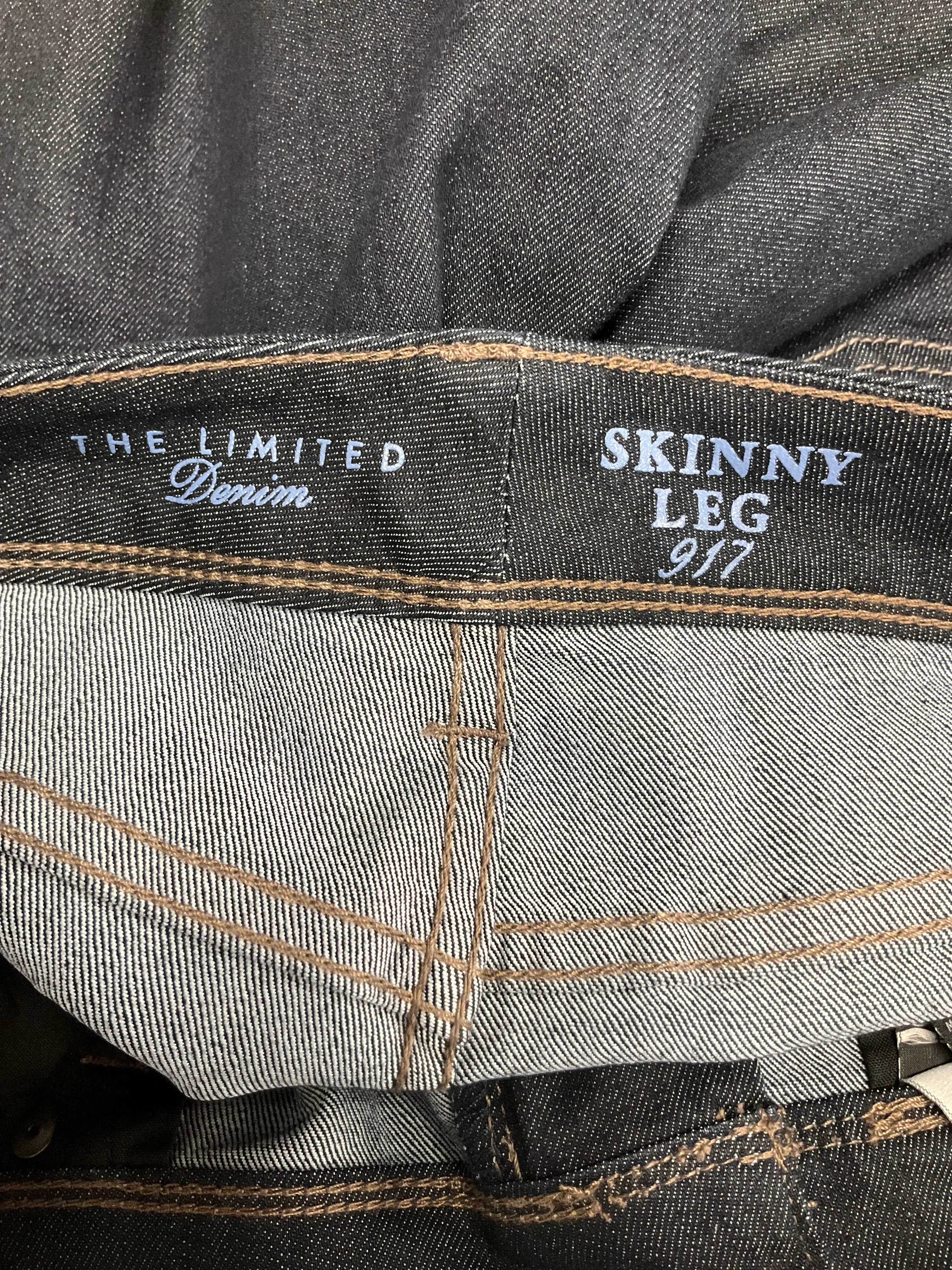 Blue Denim Jeans Skinny Limited, Size 10