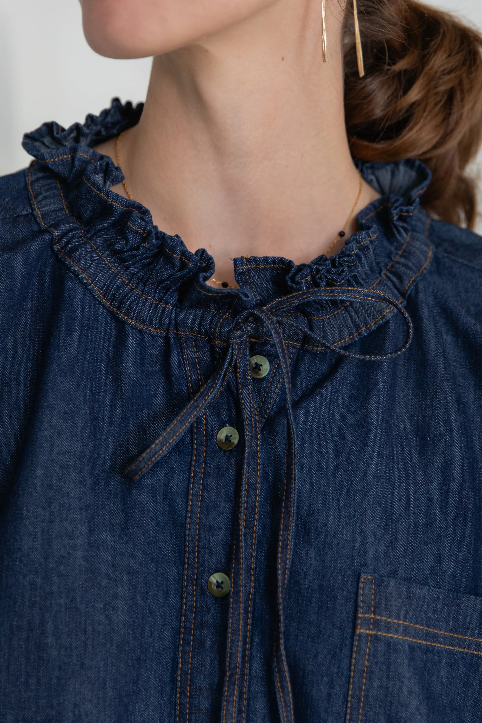 Bonté Maeva Dark Denim Dress