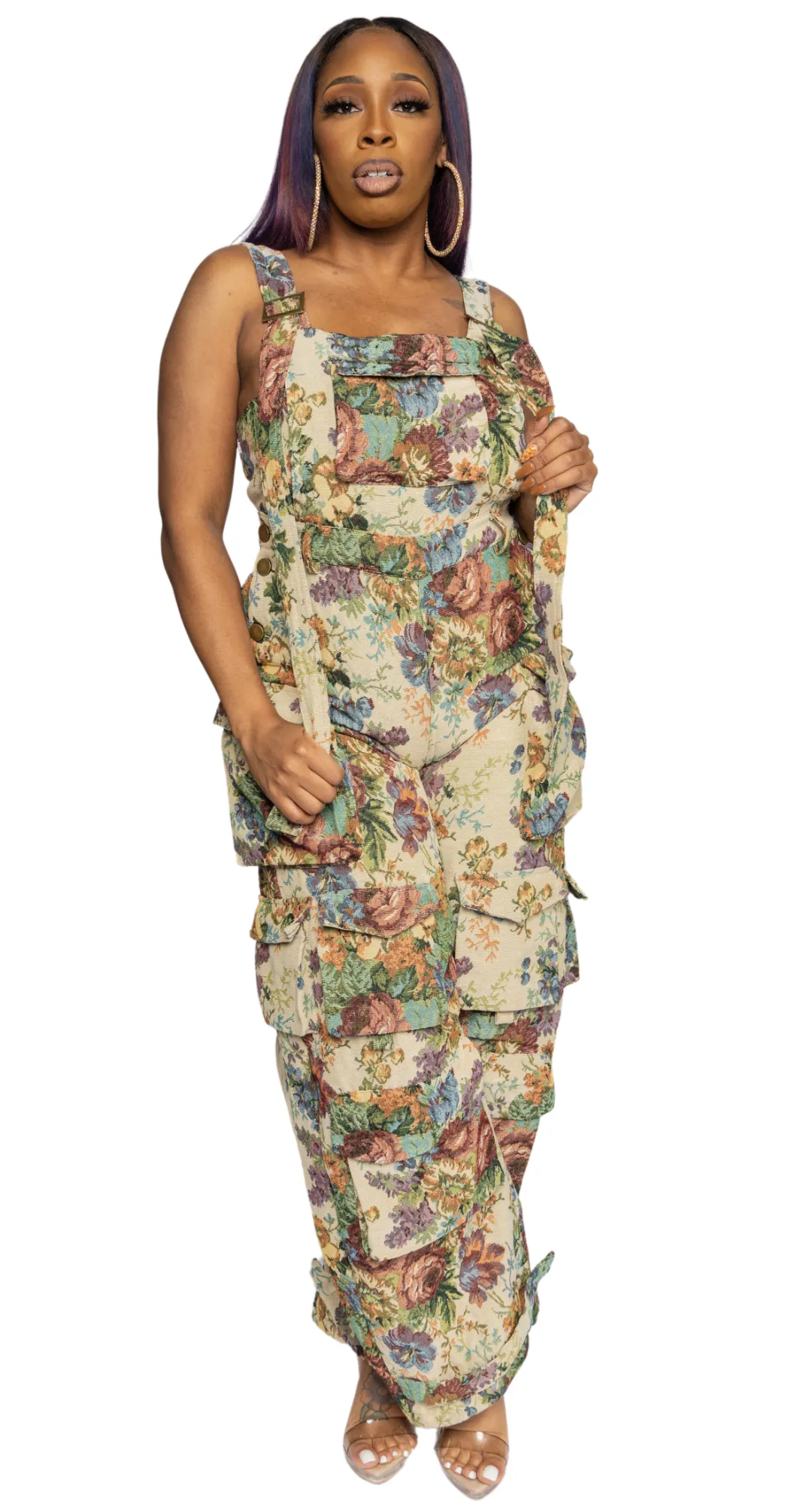 Botanic Cargo Jumpsuit