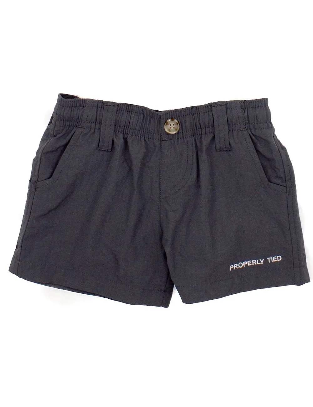 Boys Mallard Short Charcoal