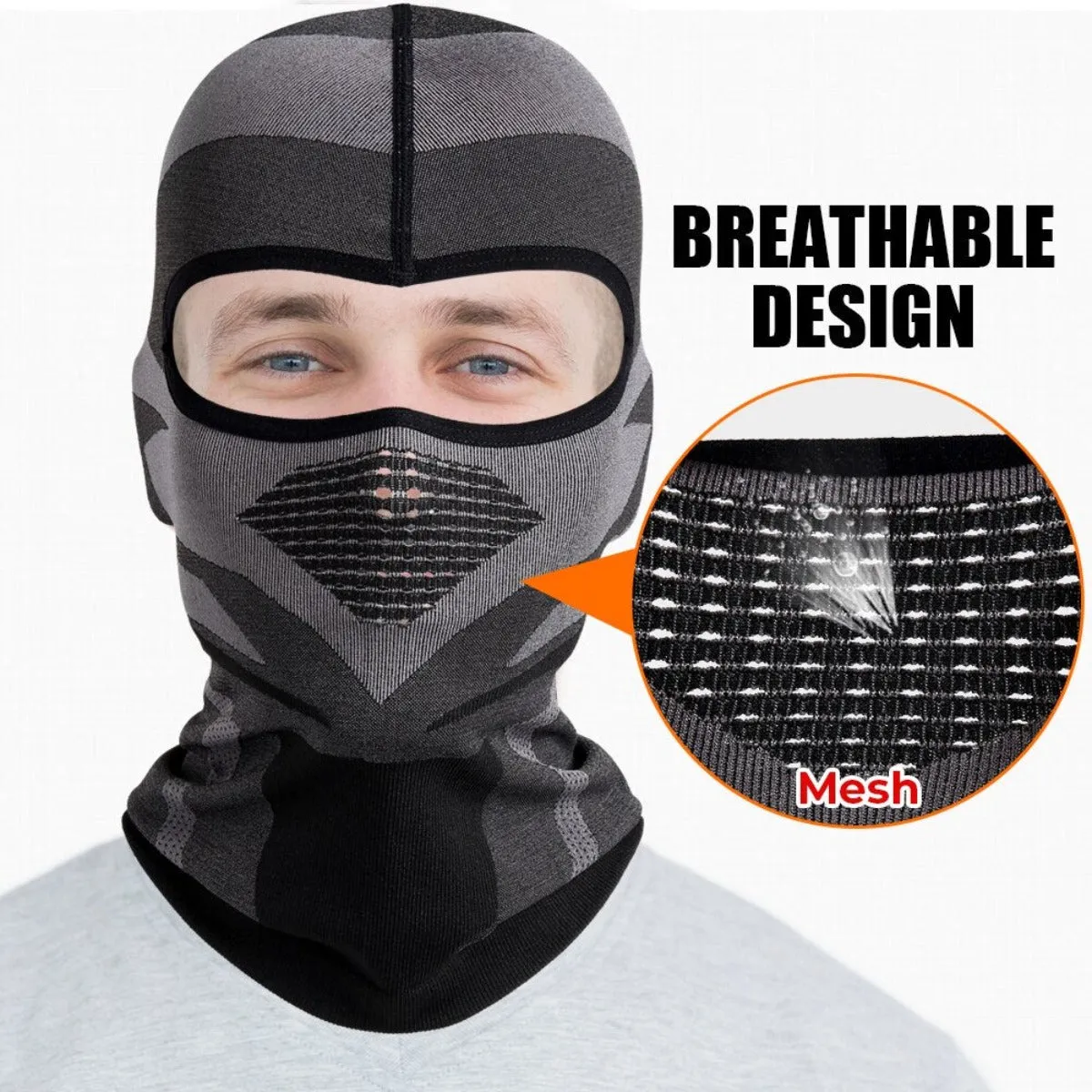 Breathable Motorcycle Full Face Cover