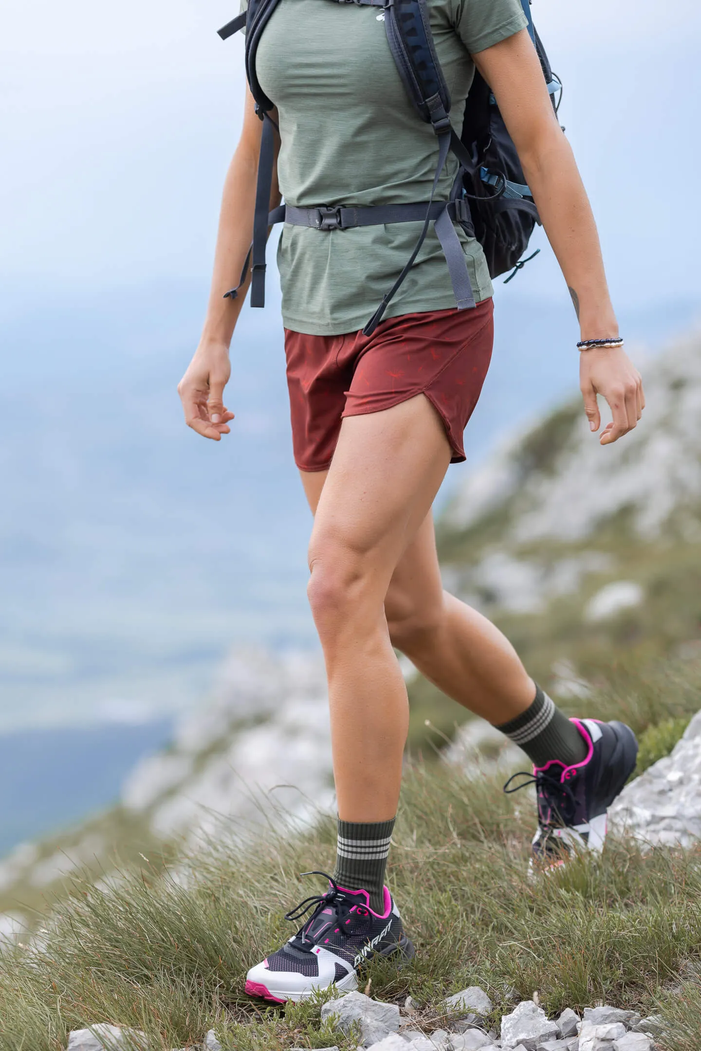 Breeze Shorts Brick Red