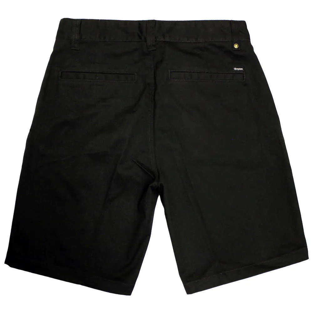 Brixton Fleet Shorts Black