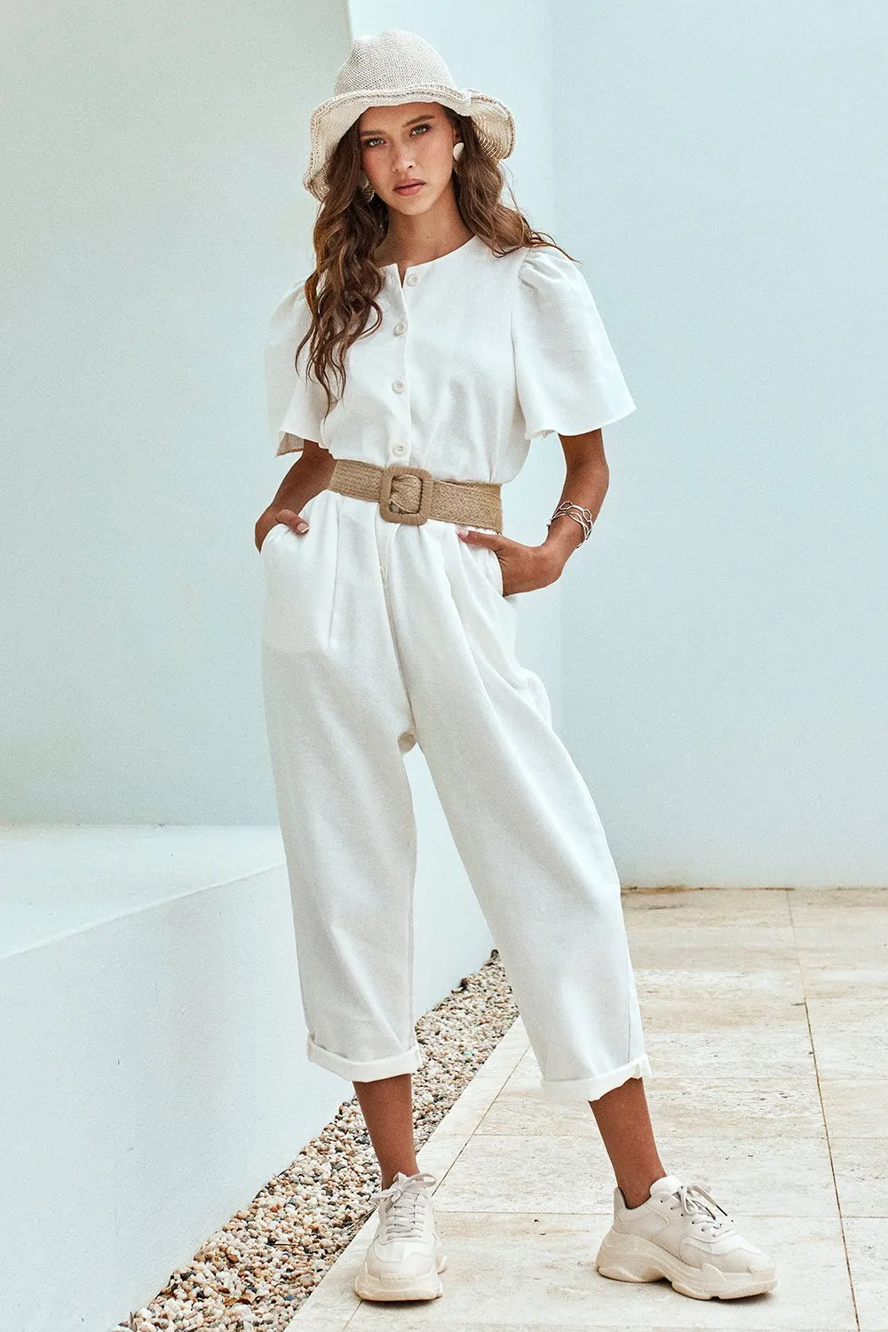 Brooke Puff Jumpsuit