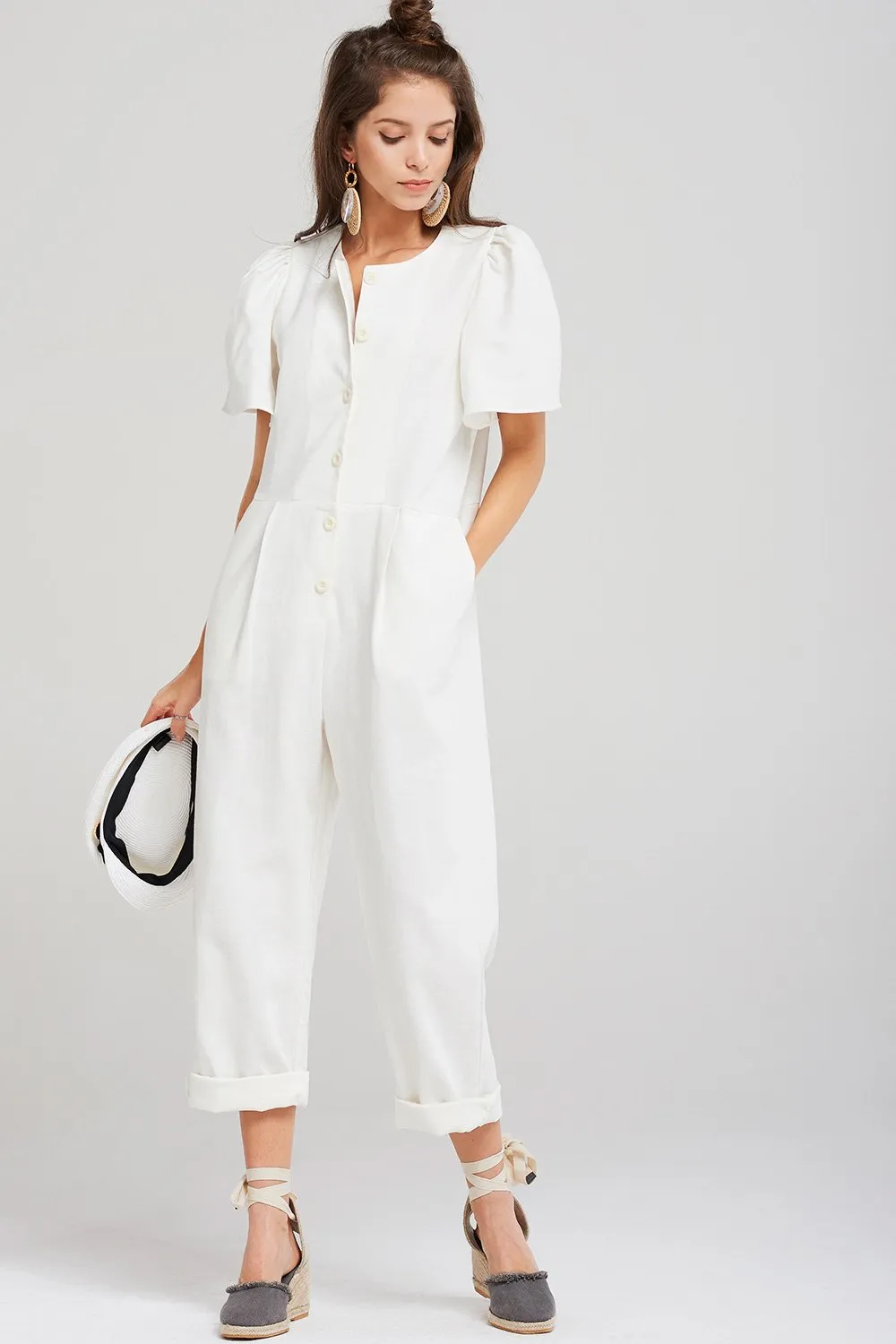 Brooke Puff Jumpsuit