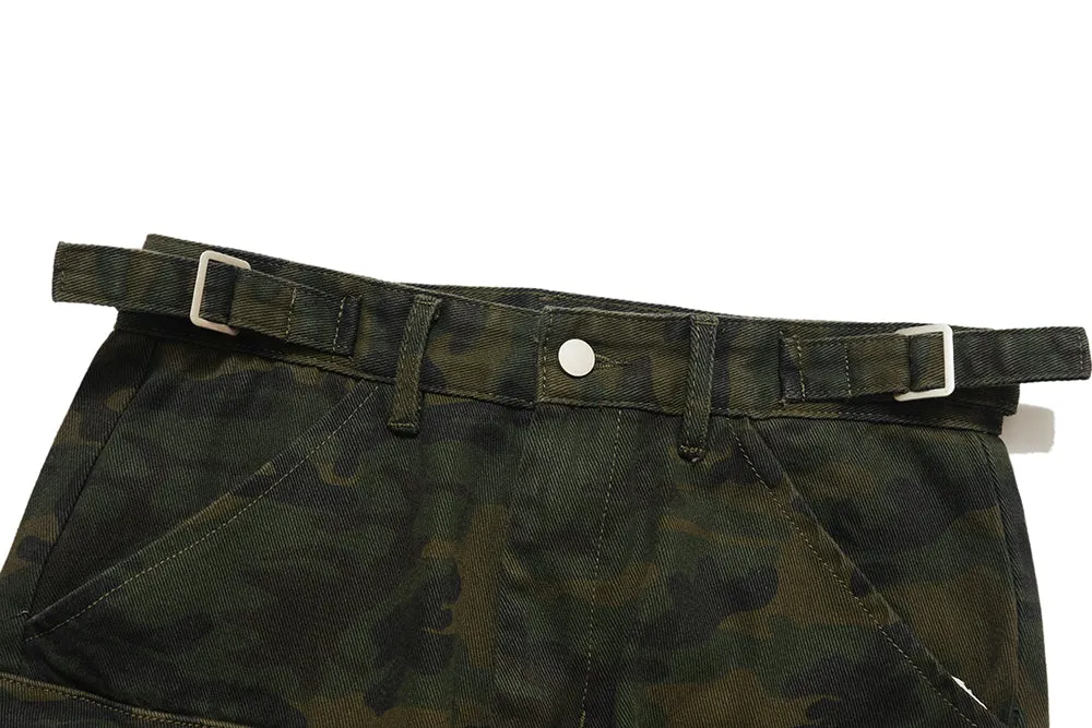 Camouflage | Pockets Shorts