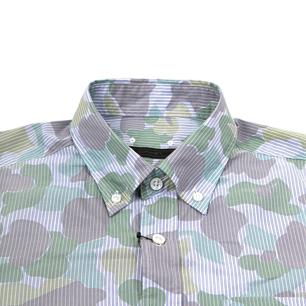 Camouflage Stripe B.D. S/S Shirt