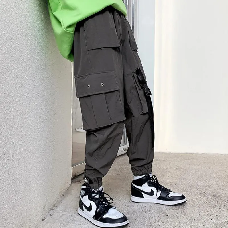 Cargo Joggers with Strap Detail