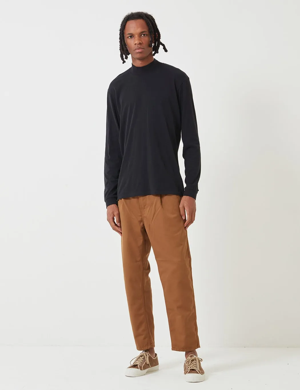 Carhartt-WIP Abbott Pant 'Denison Twill' (Tapered Fit) - Hamilton Brown Rinsed