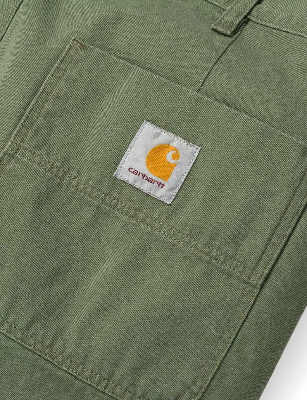 Carhartt-WIP Abbott Pant 'Millington Twill' (Tapered Fit) - Dollar Green Stone Washed