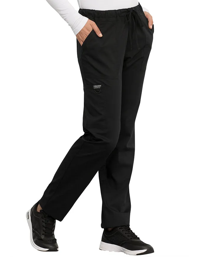 Cherokee Workwear Revolution Unisex Tapered Leg Drawstring Tall Pant