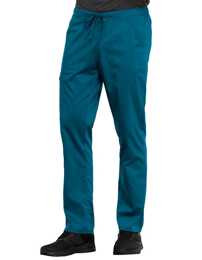 Cherokee Workwear Revolution Unisex Tapered Leg Drawstring Tall Pant