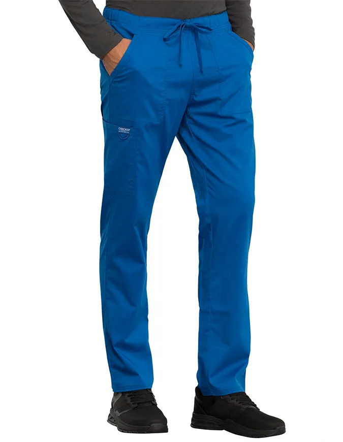 Cherokee Workwear Revolution Unisex Tapered Leg Drawstring Tall Pant