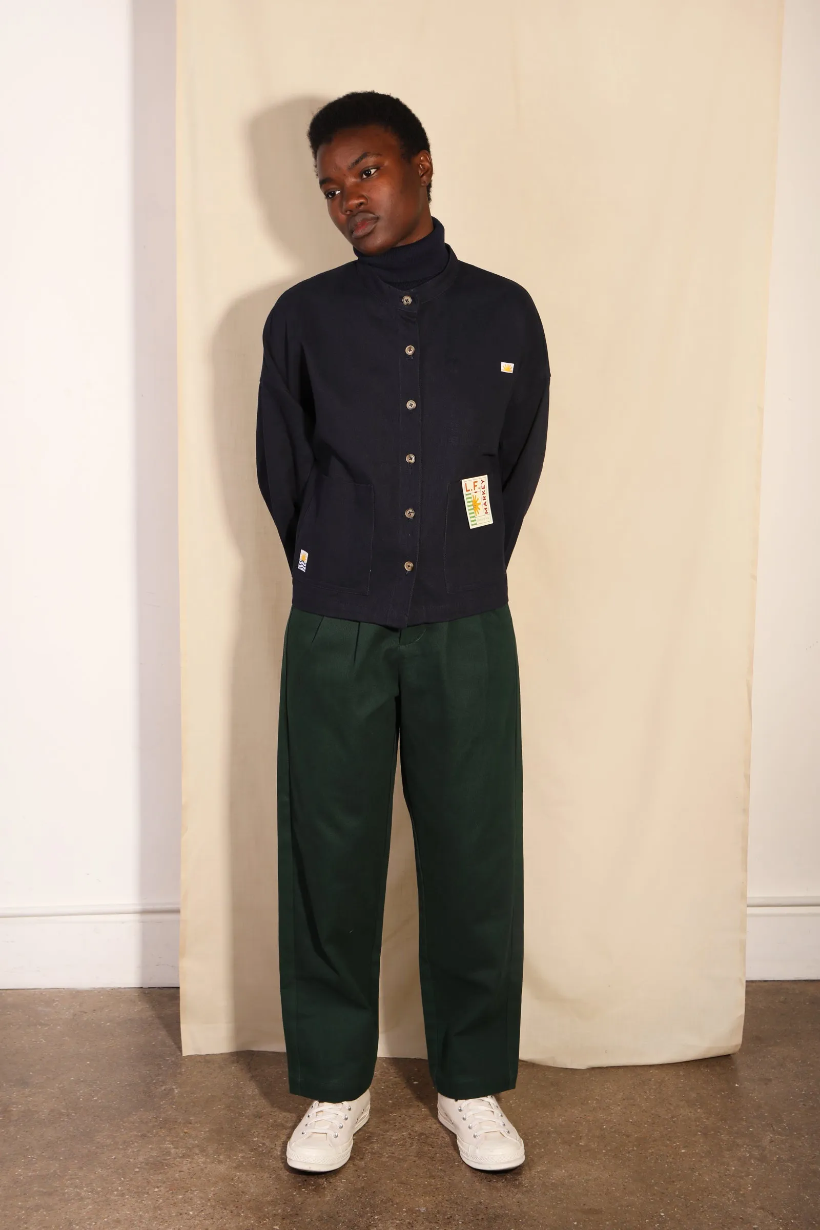 Classic Slacks Forest Green