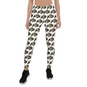 Colorado Boulder White Tailgate Leggings