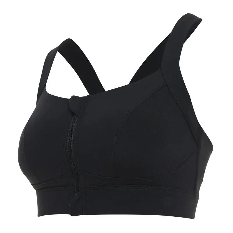 Cross Back Size Shockproof Gym Fitness Athletic Women With Fixed Pads Sports Bra