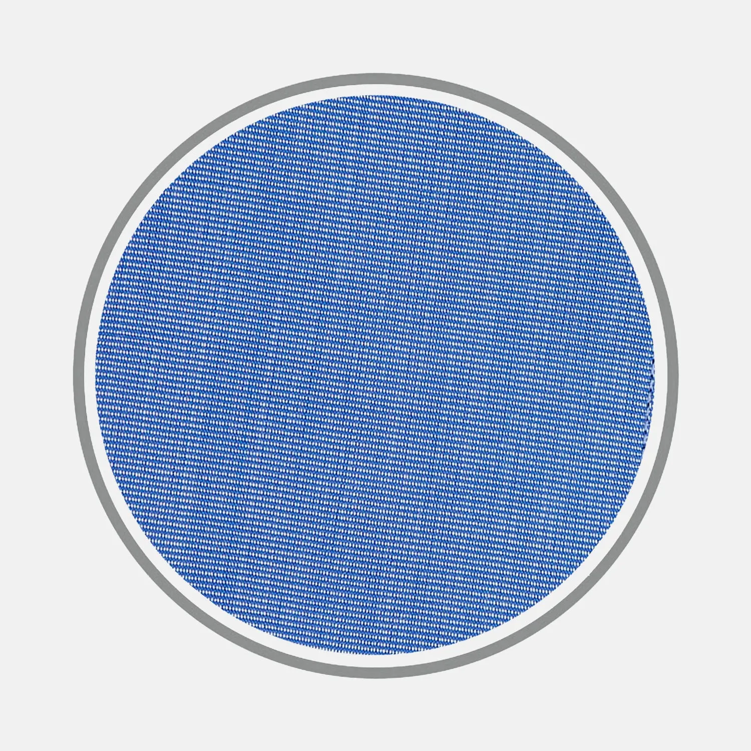 Dark Blue End-on-End Cotton Fabric