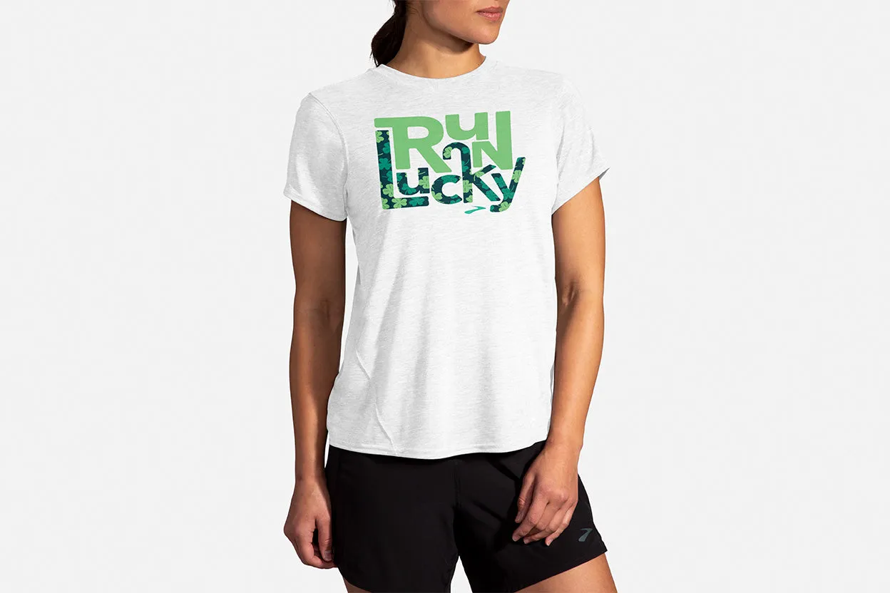 Distance Graphic Short Sleeve Women's running tops