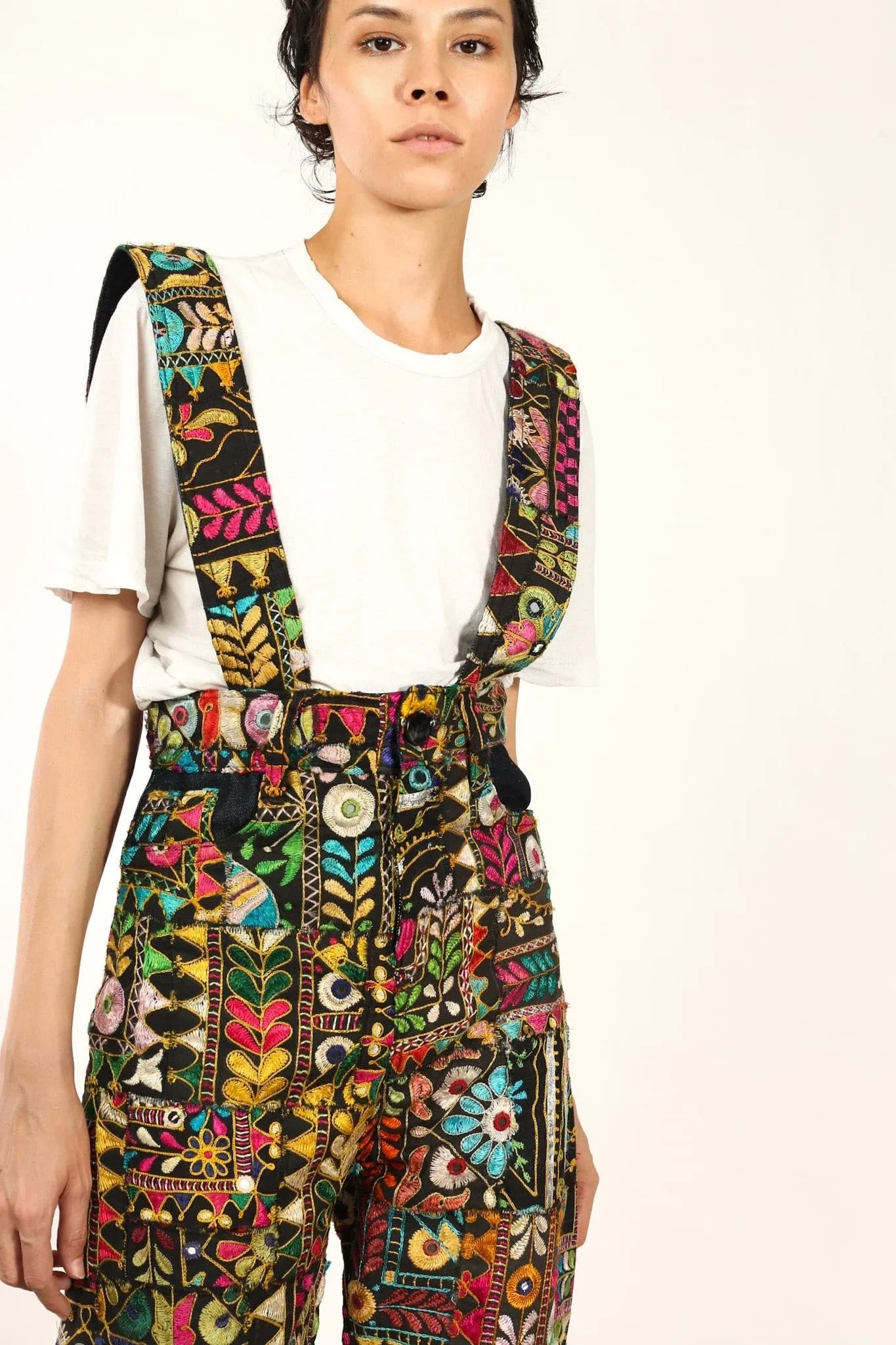 EMBROIDERED PATCHWORK JUMPSUIT HENRY