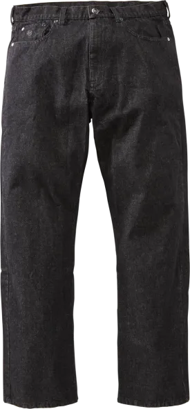 eS Baggy Denim Jeans, Black Wash