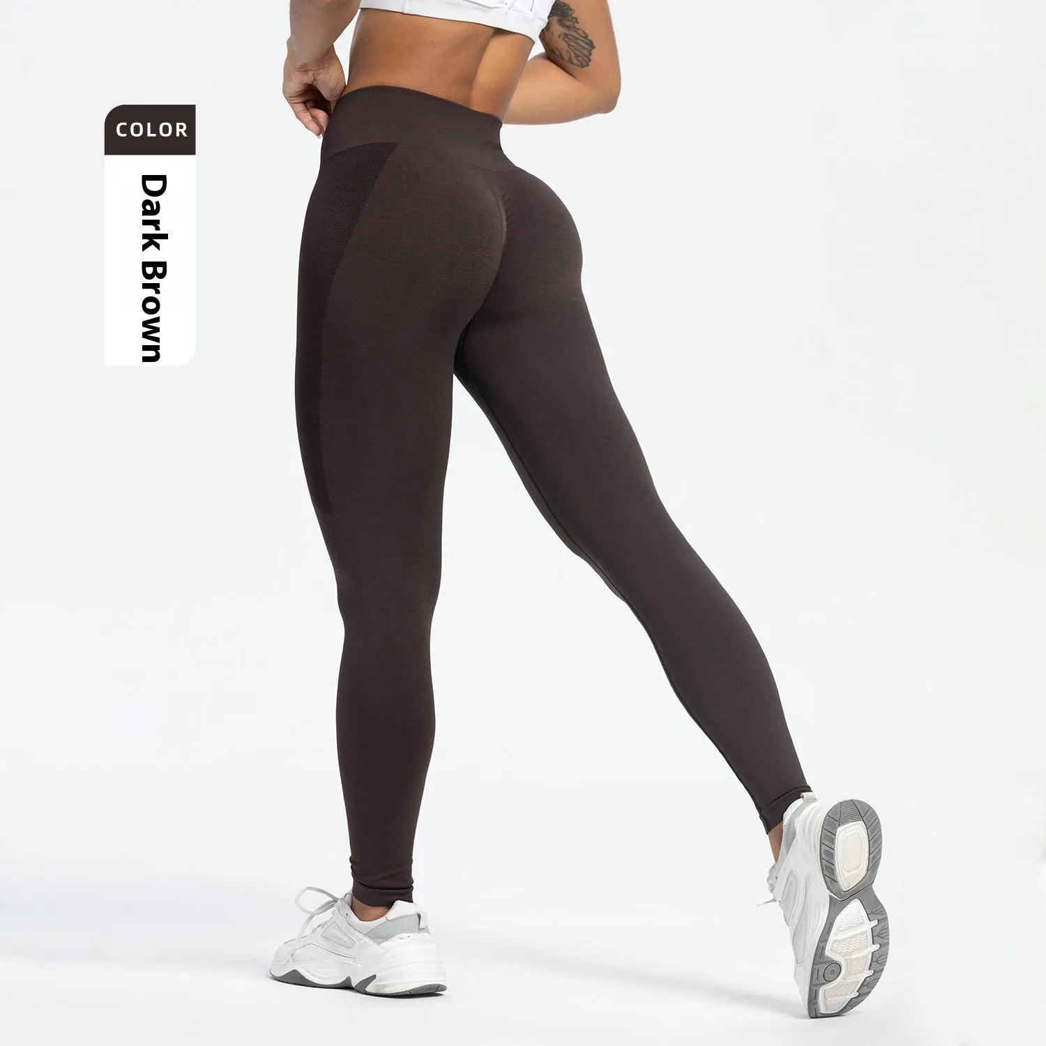 European And American Sports Seamless Hip Raise Yoga Pants Women