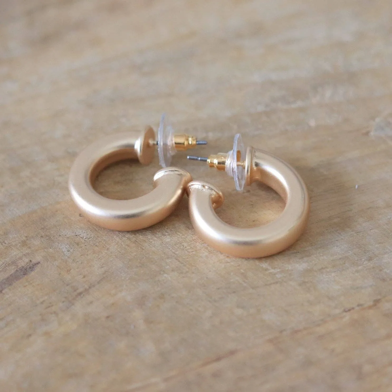 Everyday Petite Gold Hoop